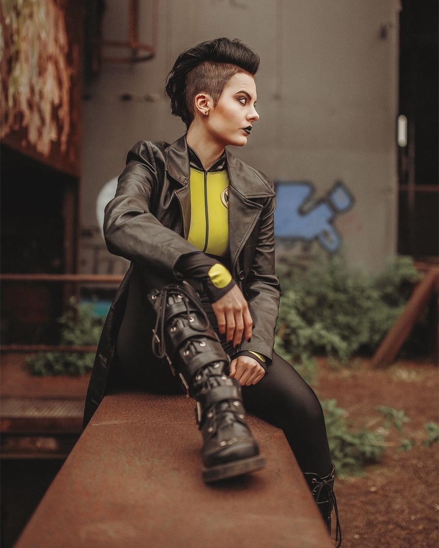 Сверхзвуковая Боеголовка / Negasonic Teenage Warhead косплей - Дэдпул, Люди Икс, Косплей, Фильмы, Девушки, Negasonic Teenage Warhead, Боеголовка, Длиннопост