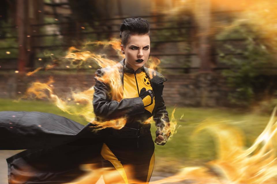 Сверхзвуковая Боеголовка / Negasonic Teenage Warhead косплей - Дэдпул, Люди Икс, Косплей, Фильмы, Девушки, Negasonic Teenage Warhead, Боеголовка, Длиннопост