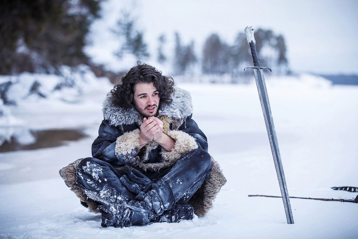 John Snow / Ygritte - Game of Thrones cosplay | Пикабу