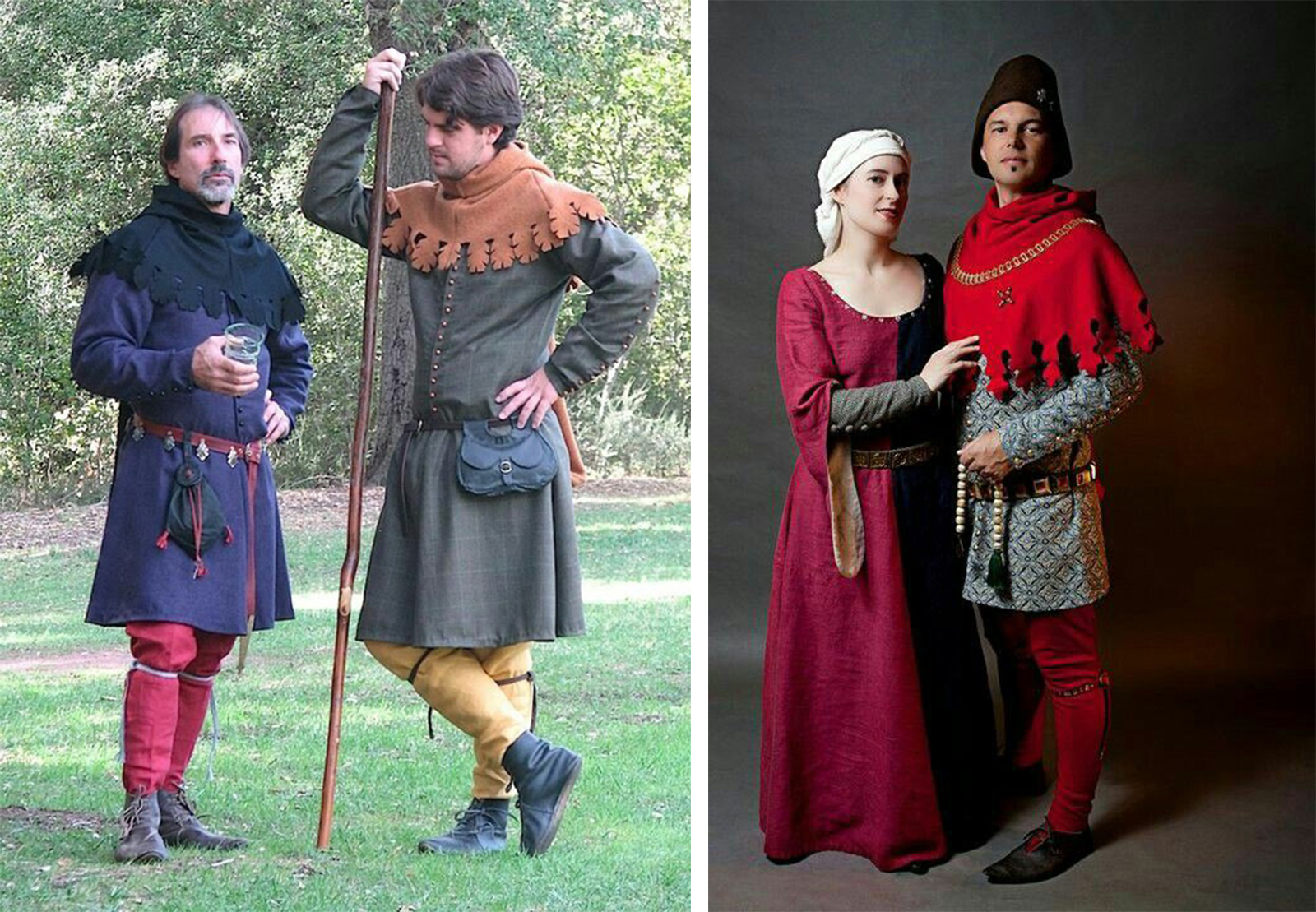 Англия 13 век одежда