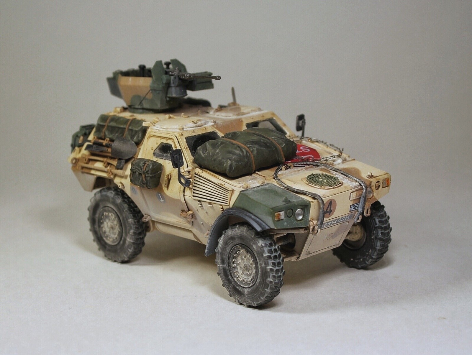 Броневик Panhard VBL от Tiger Model, 1/35. - Моё, Tiger model, Модели, Броневик, Длиннопост, Масштабная модель