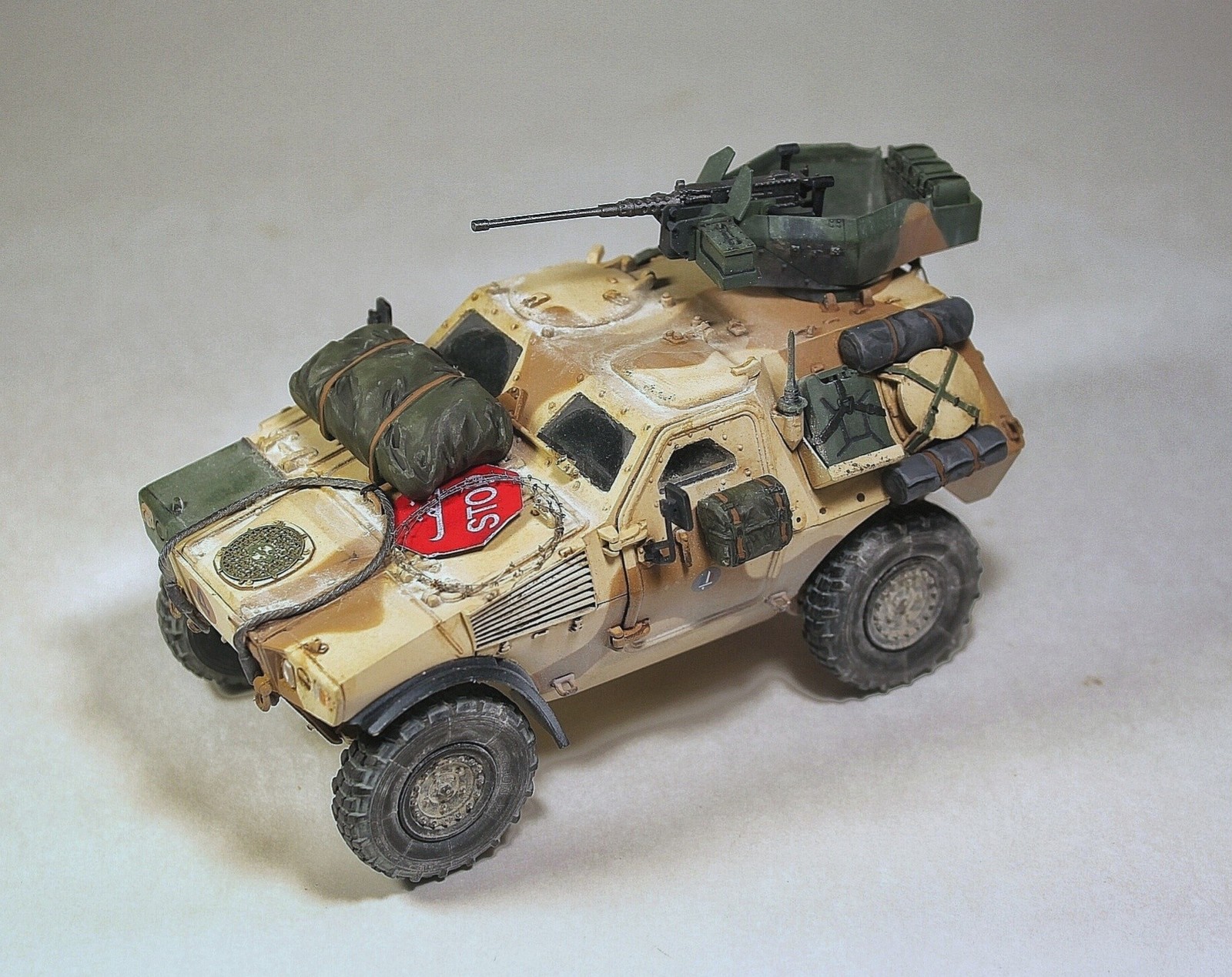 Броневик Panhard VBL от Tiger Model, 1/35. - Моё, Tiger model, Модели, Броневик, Длиннопост, Масштабная модель