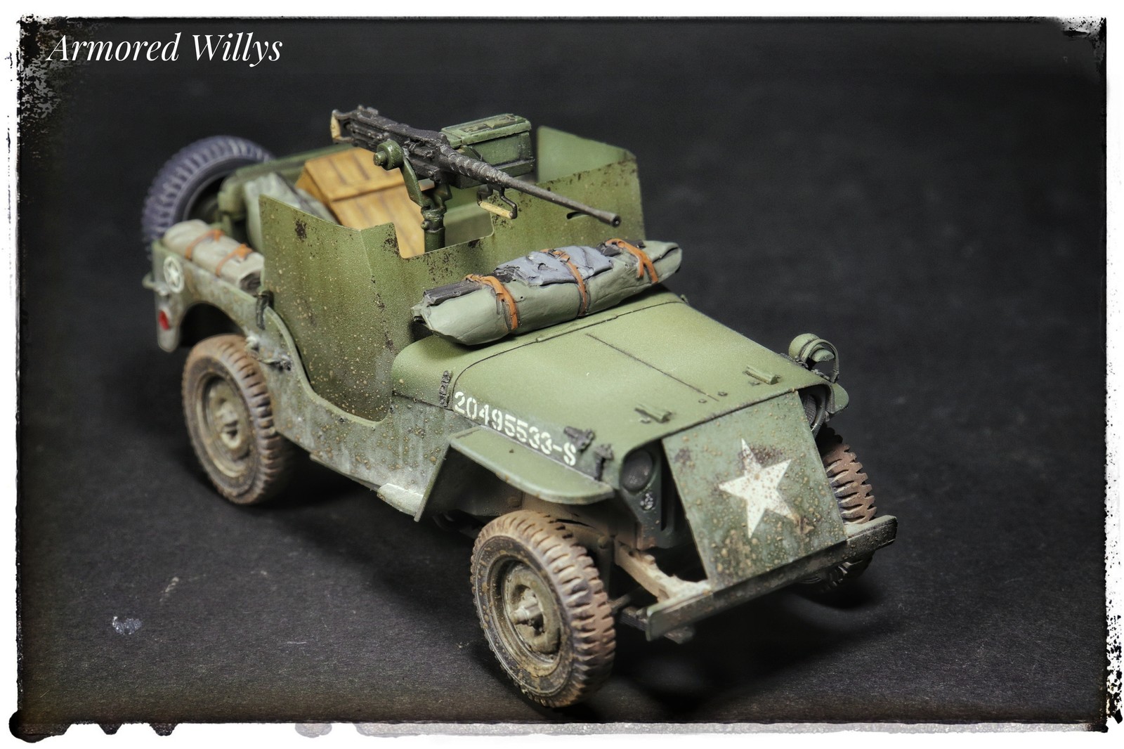 Willis by Dragon, 1/35. - My, Models, Willis, Willys MB Jeep, Scale model, Longpost