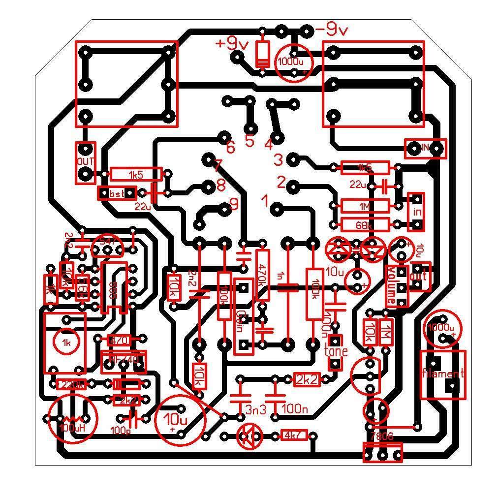 Small but vicious tube overdrive - My, , With your own hands, Longpost