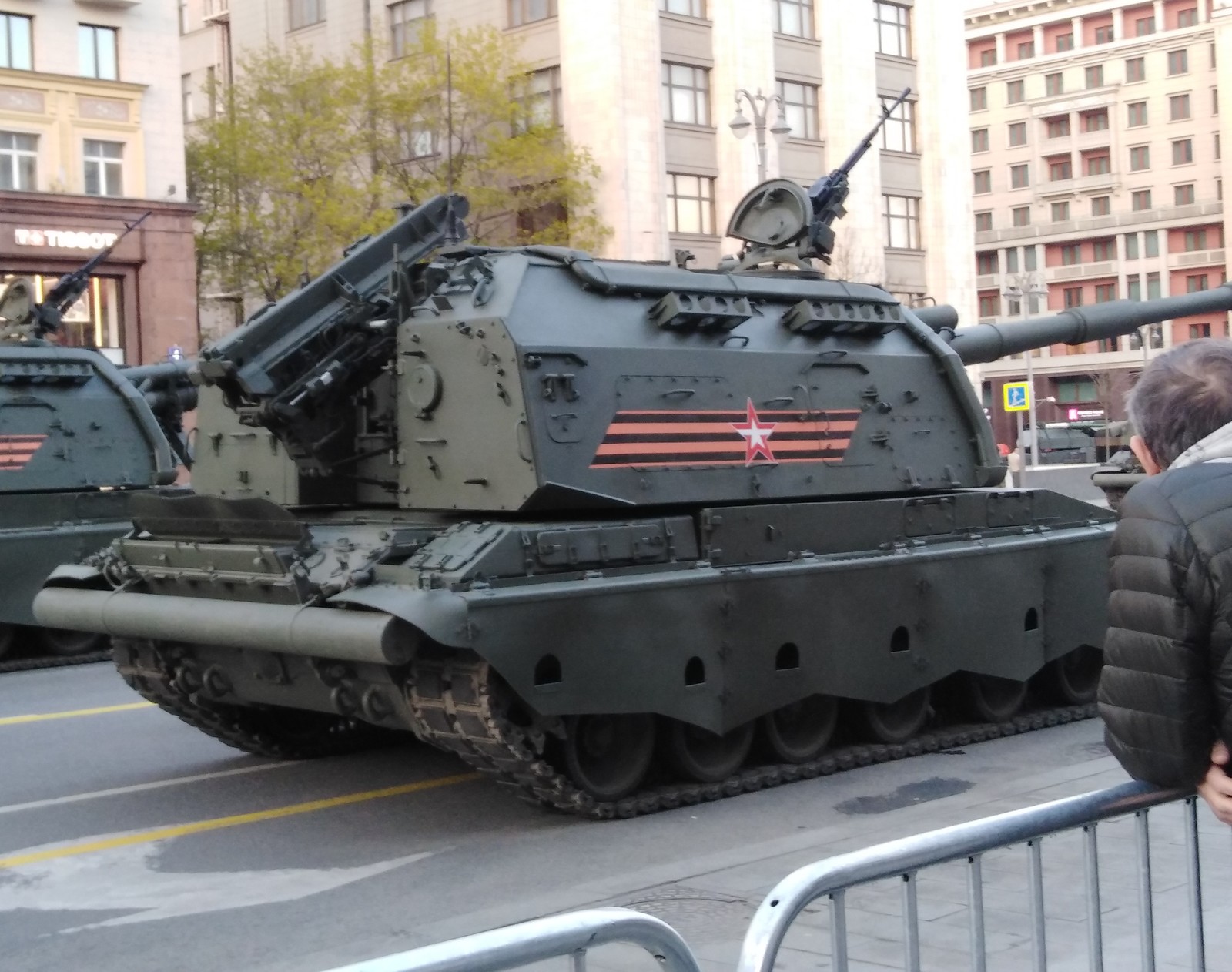 Battle Fields! - parade rehearsal, Tverskaya Street, Peace, Longpost