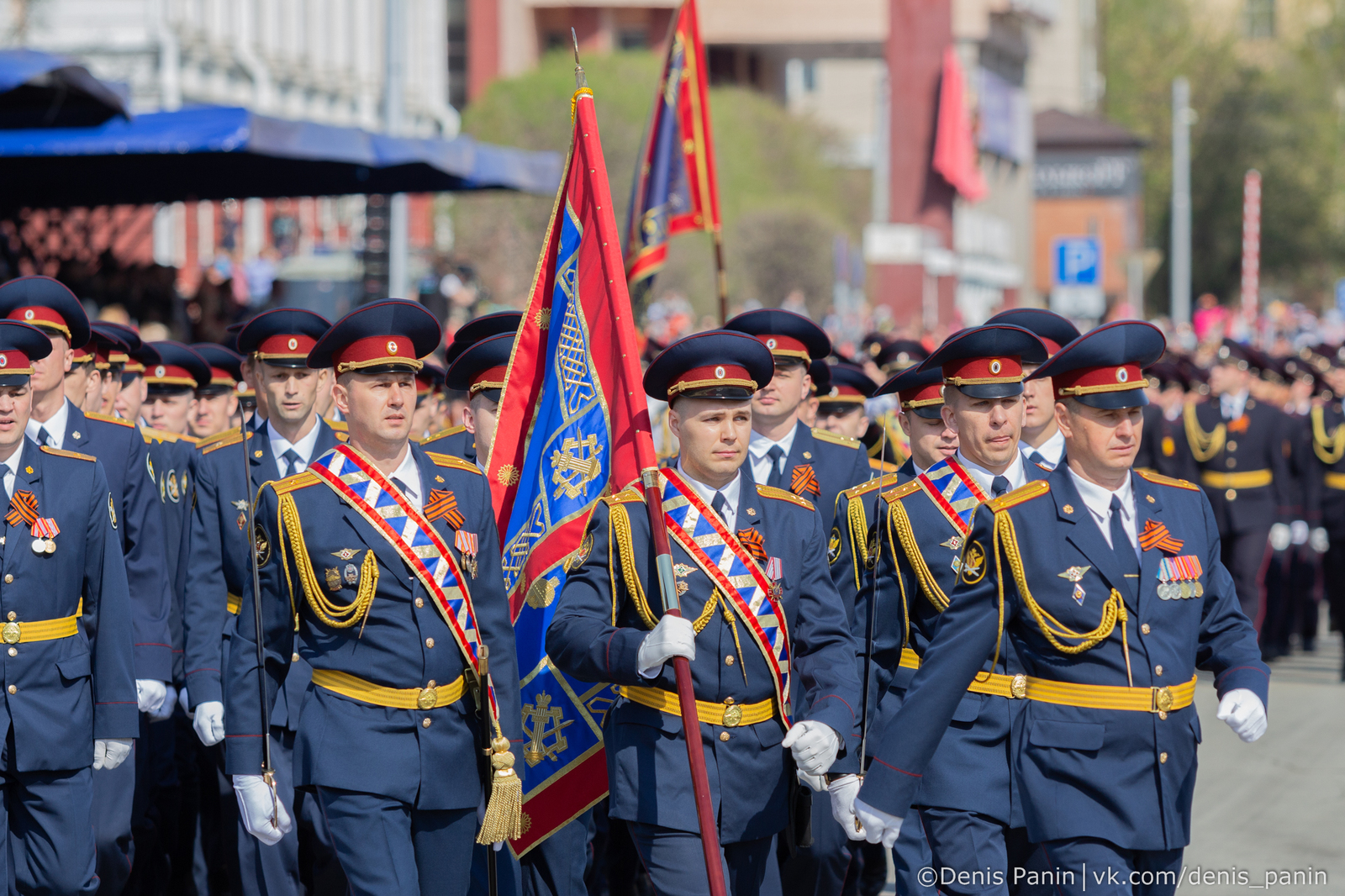 Parade in honor of Victory Day in Barnaul - My, Victory Day, Victory parade, Firework, Day of Remembrance, Barnaul, Longpost, May 9 - Victory Day