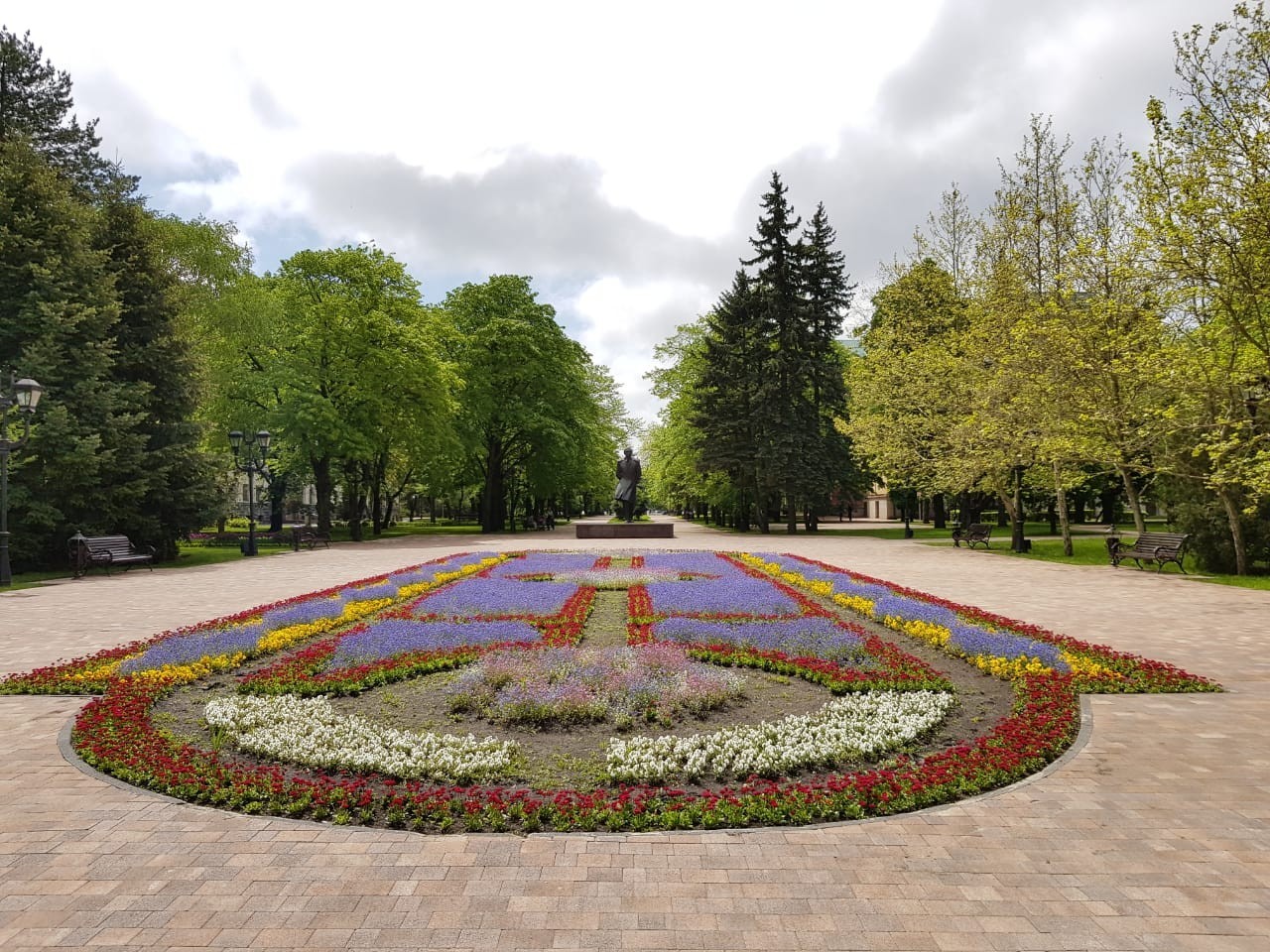 A little bit of my city - My, Flowers, The photo, beauty, Longpost, Stavropol