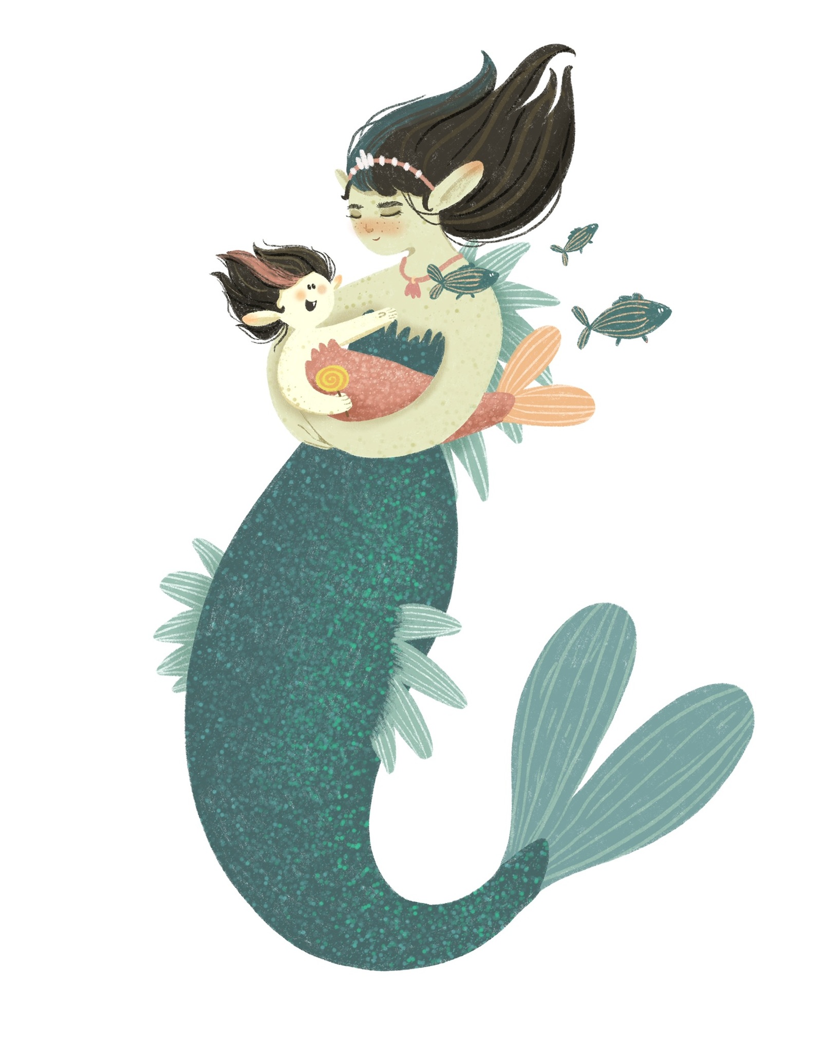 May is the time for mermaids. - My, Mermay2019, Mermay, Mermaid, Longpost