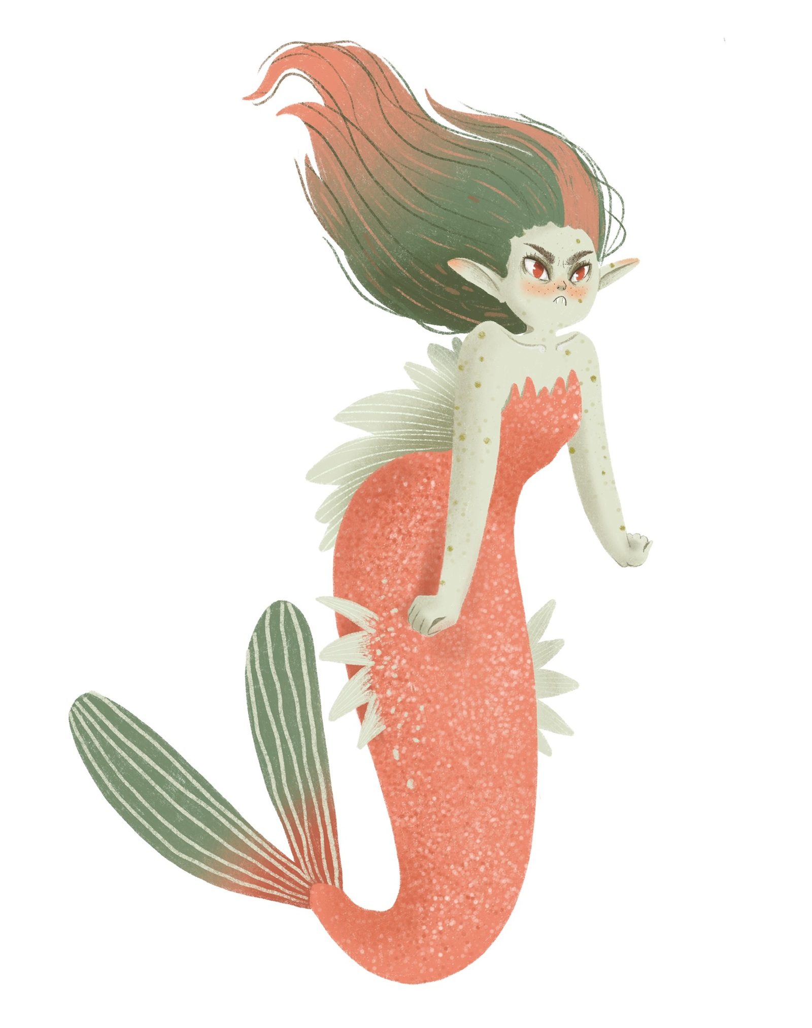 May is the time for mermaids. - My, Mermay2019, Mermay, Mermaid, Longpost