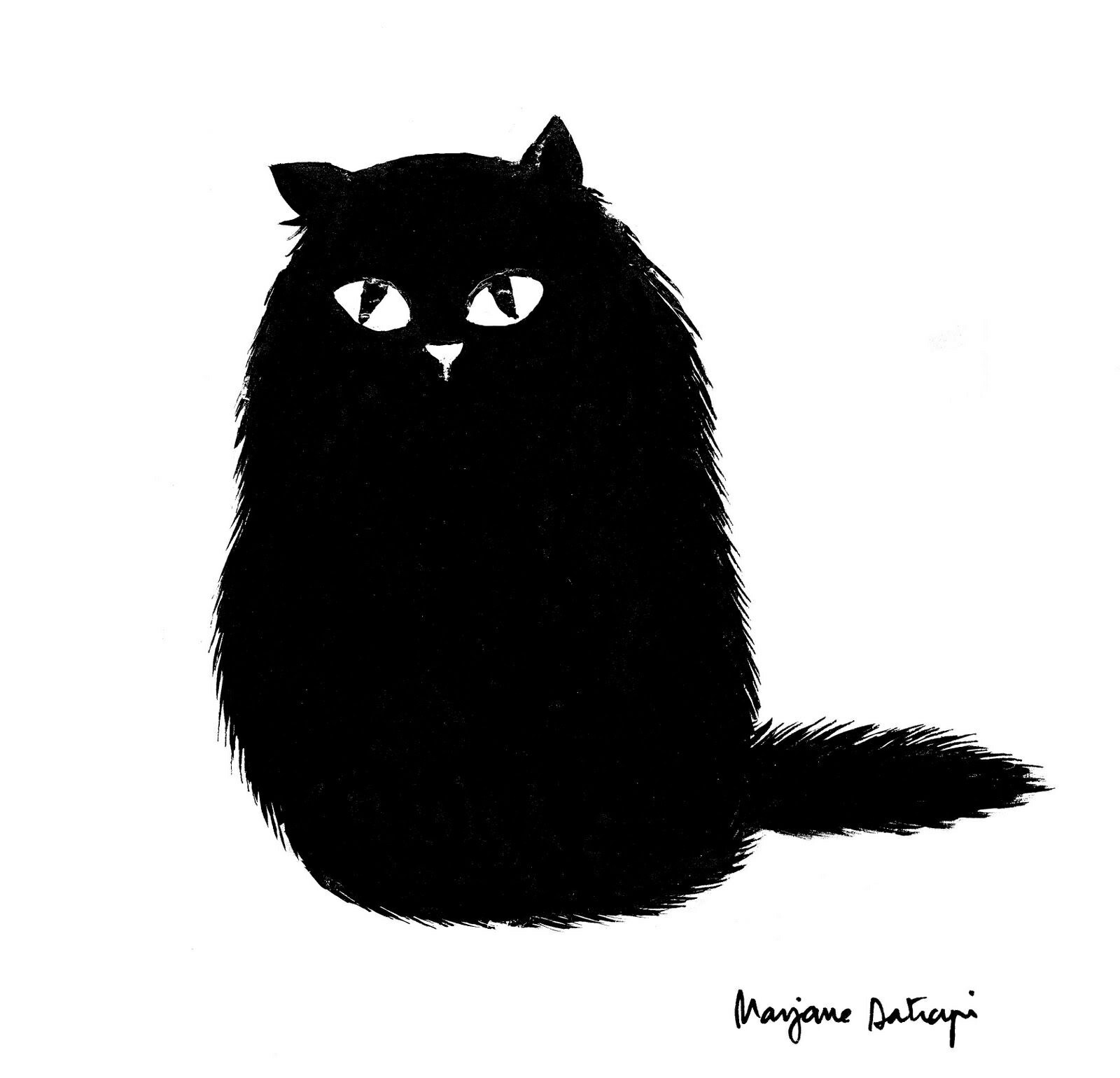 Cloud - Catomafia, cat, Black cat, Art, Drawing