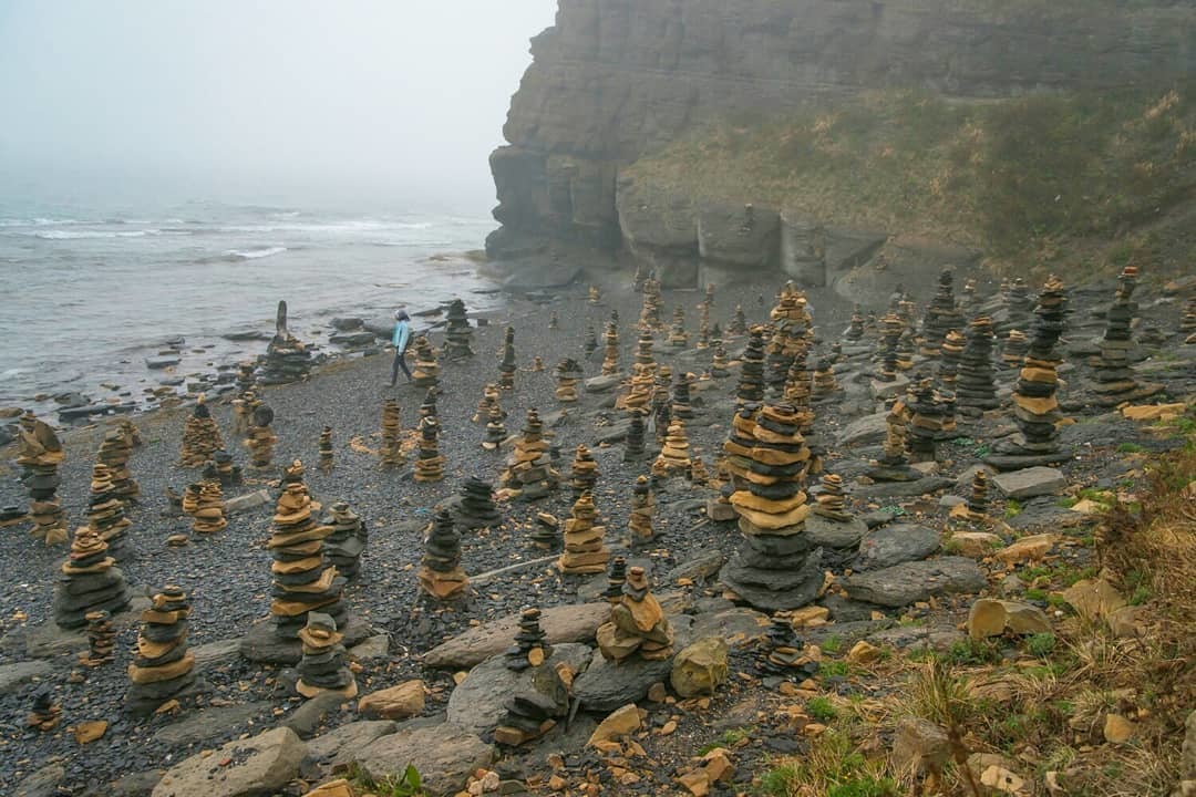 Vladivostok Stone pyramids at Cape Vyatlina - Vladivostok, Russian island, Cape Vyatlina, Primorsky Krai, Pyramid, The photo, Interesting, Longpost