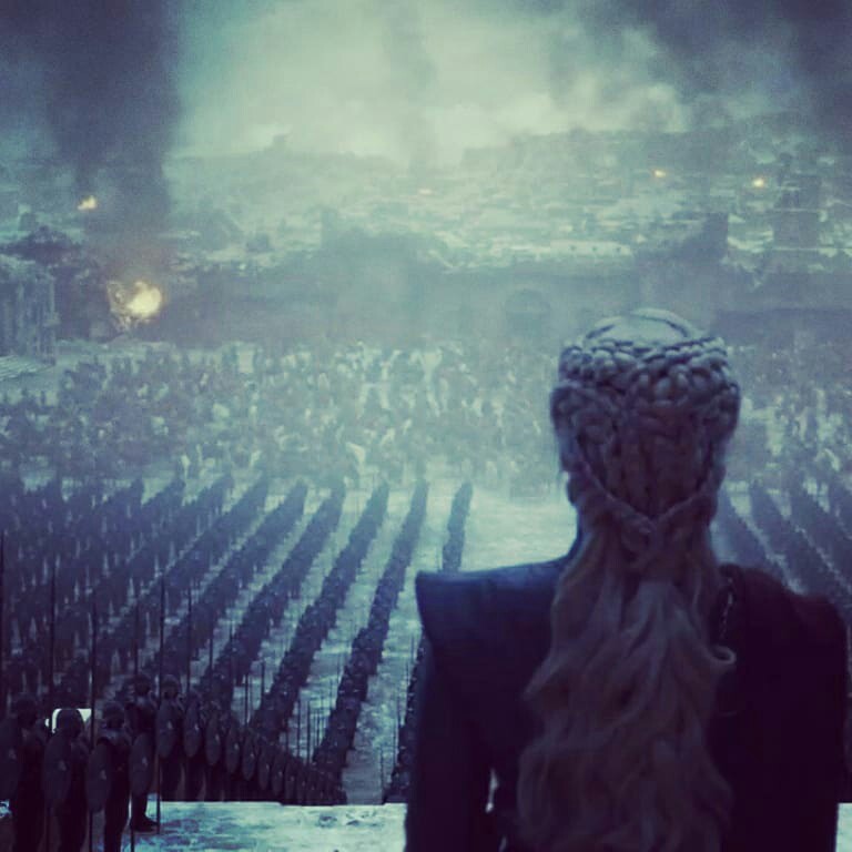 Game of Thrones. The final. - My, Lucky shot, Game of Thrones, The final, Longpost, Lucky moment