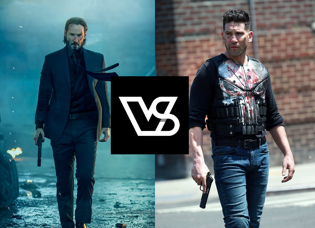 Who will win? - My, Interesting, Survey, Humor, Movies, John Wick, The punisher, , Victory