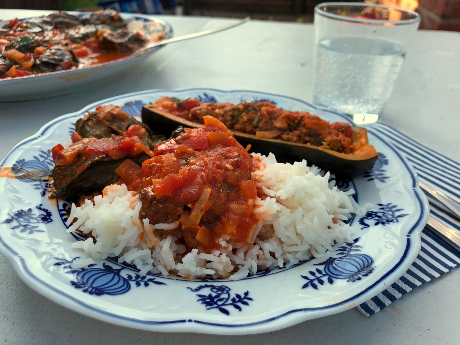 Dolma. Stuffed grape leaves in tomato sauce. - My, Dolma, Cooking, Longpost, Stuffing, Recipe