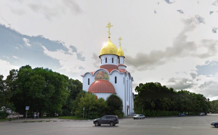 Ulyanovsk voted for the construction of the temple of Alexander Nevsky - Temple, Temple construction, ROC, Ulyanovsk, Religion, Church