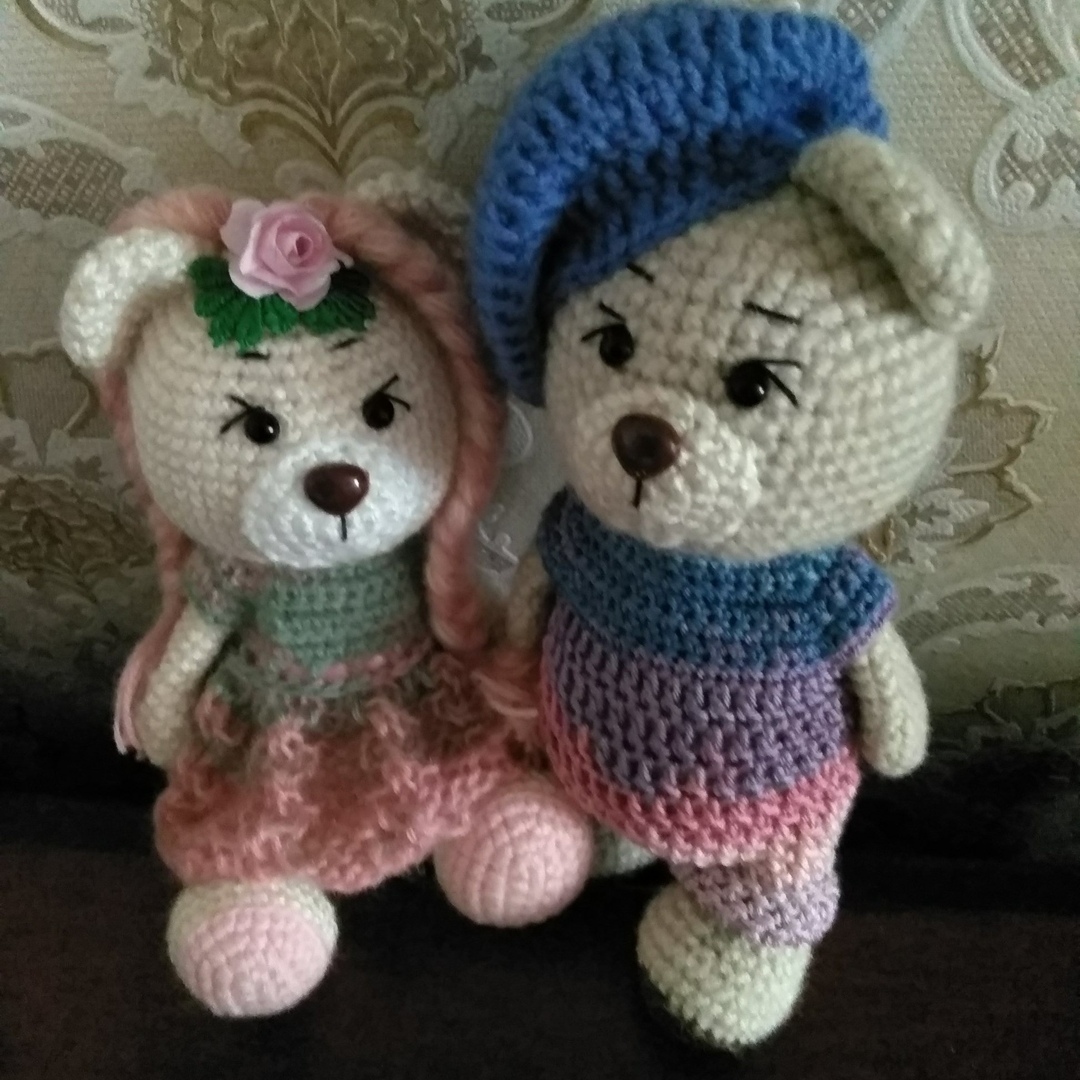 Bears.... - Crochet, Knitted toys, Longpost