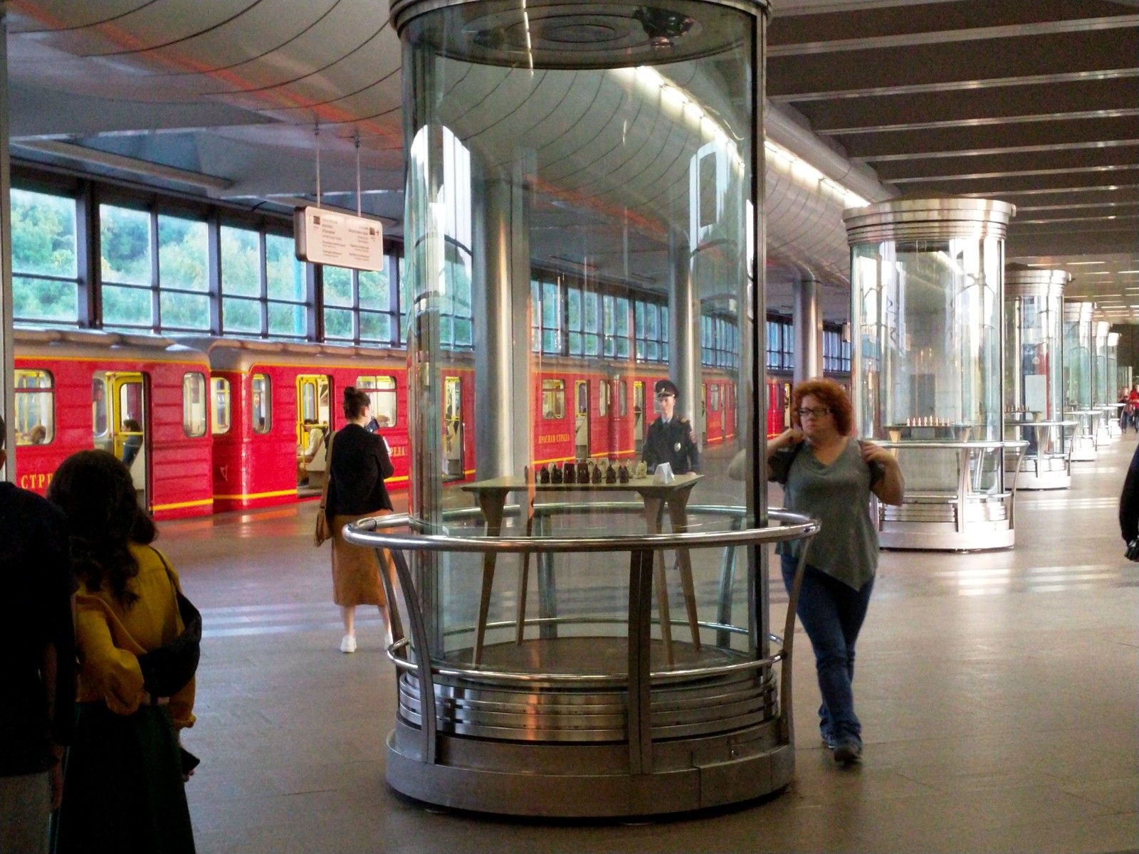 Someone out of place? - My, Metro, Moscow Metro, Metro Museum, Longpost