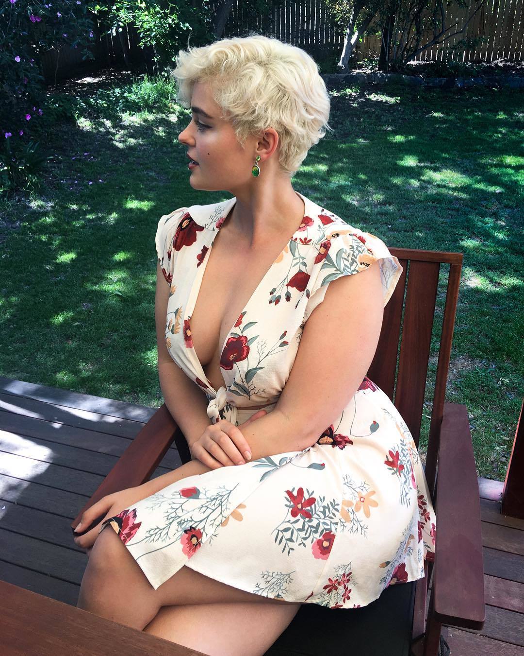 Stefania Ferrari. Continuation. - NSFW, Plus size, Fashion model, Stefania Ferrario, Erotic, Longpost, Fullness