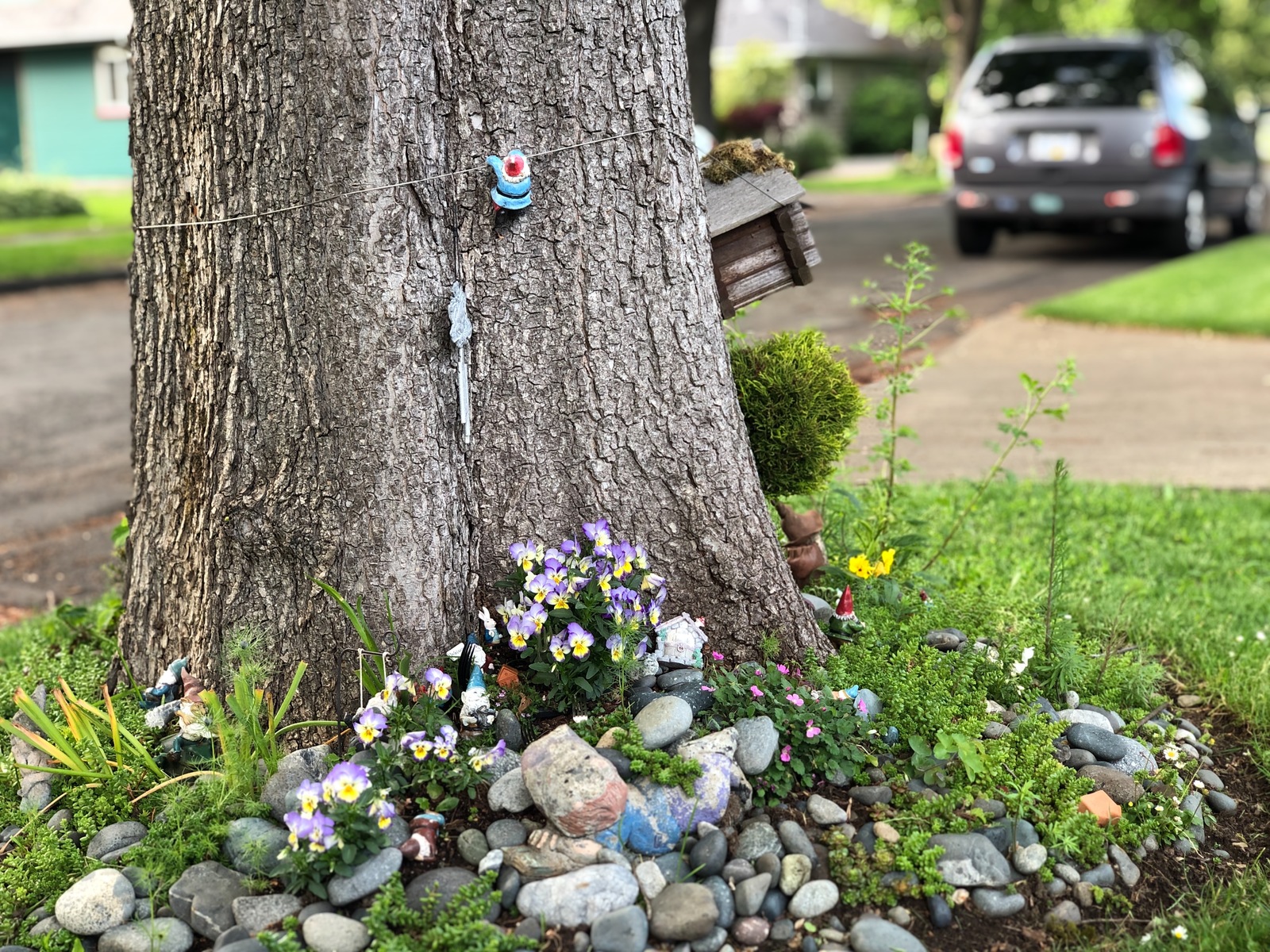 Canada - My, Canada, The street, House, Tree, Decoration, Miniature, beauty, Longpost