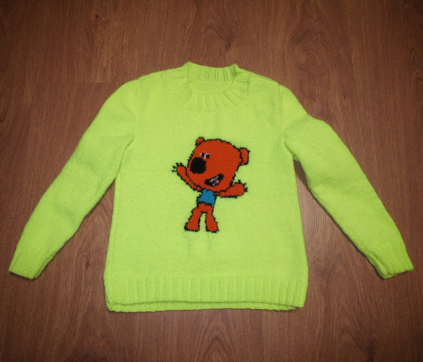 Jumper for children - My, Knitting, Jacquard, Needlework without process, Hobby