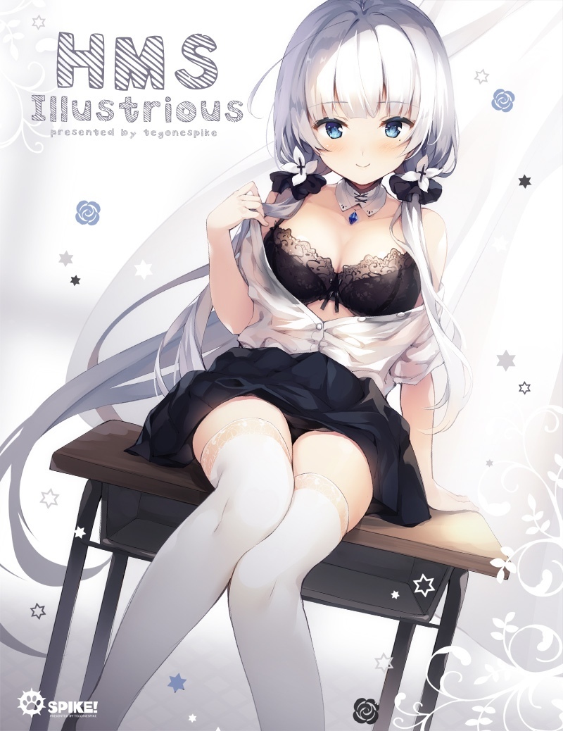 Illustrious - NSFW, Azur lane, Illustrious, Lingerie, Etty, Anime art, Anime, Breast, Underwear, Illustrious (Azur Lane)