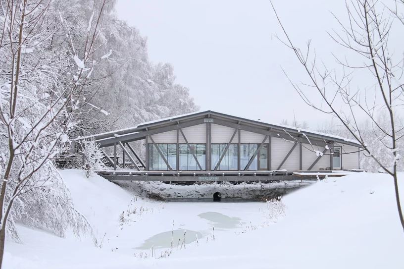 House-bridge near Tula. - Architecture, Modern architecture, Longpost, Tula