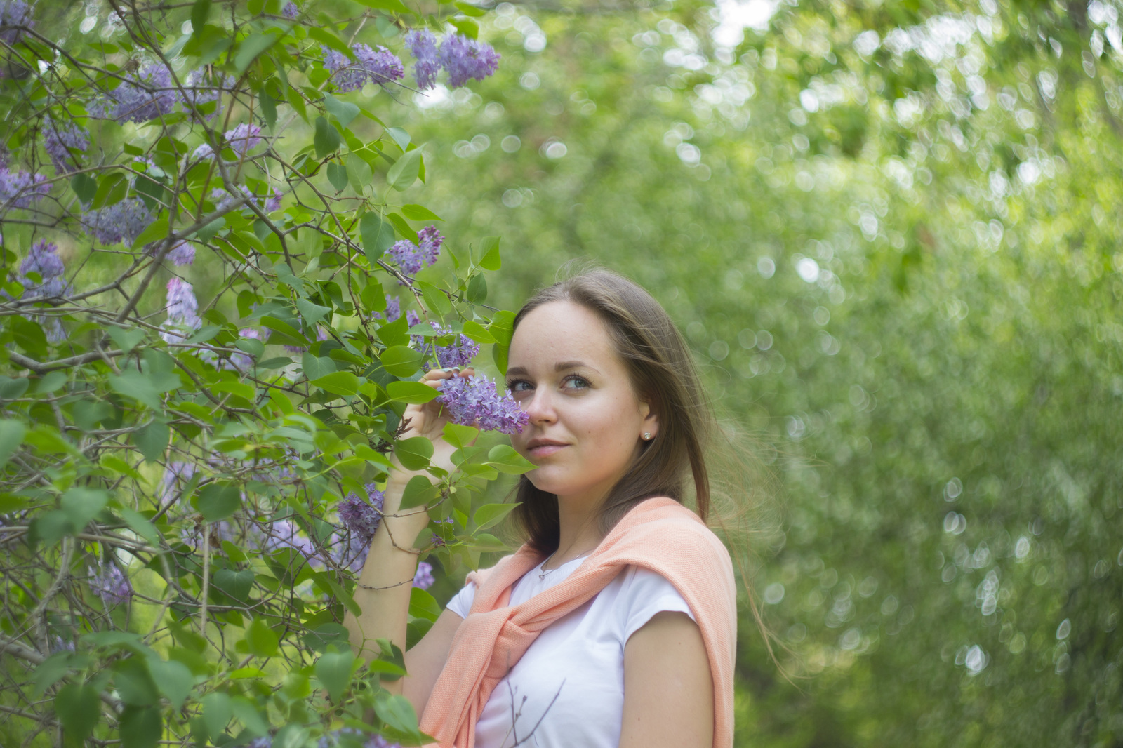 Helios 44m-7 and its bokeh - My, , Soviet optics, Beautiful girl, The photo, Longpost, Helios 44m, Helios 44m