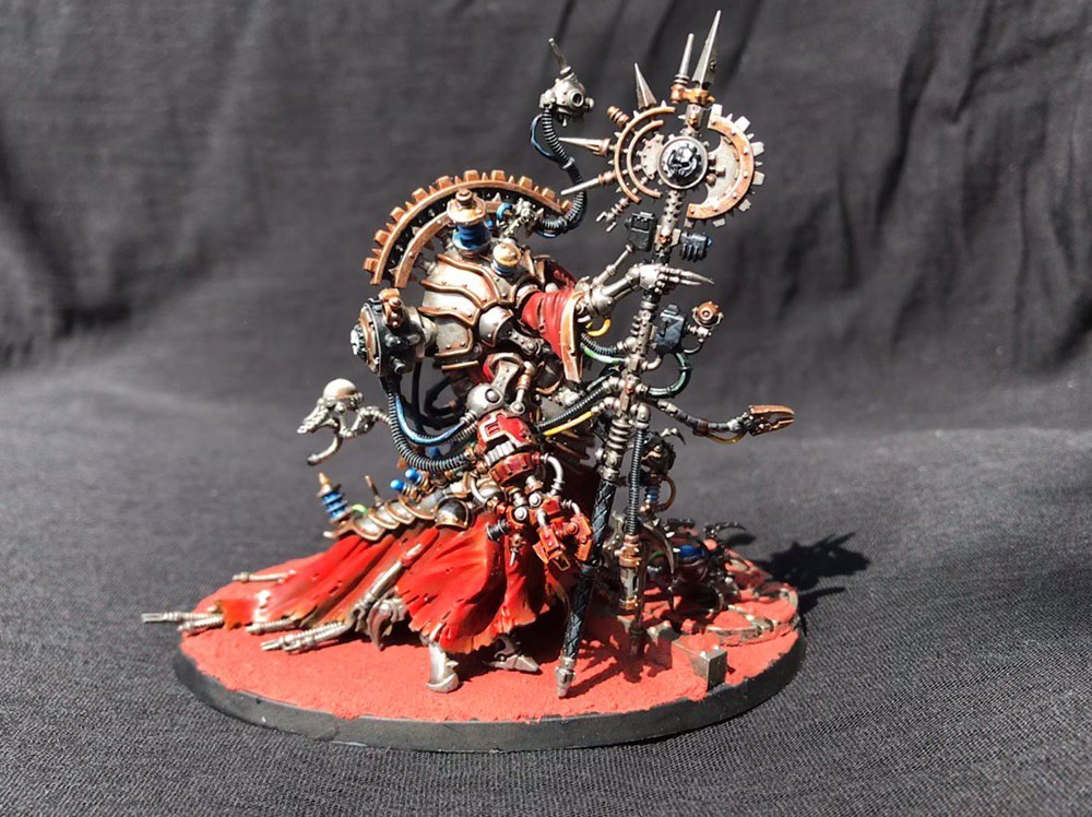 Моя версия Belisarius Cawl - Моё, Adeptus Mechanicus, Wh painting, Wh miniatures, Длиннопост, Warhammer 40k, Belisarius Cawl