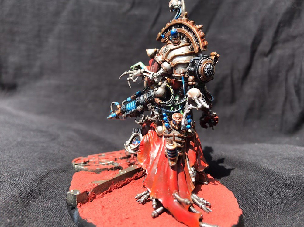 Моя версия Belisarius Cawl - Моё, Adeptus Mechanicus, Wh painting, Wh miniatures, Длиннопост, Warhammer 40k, Belisarius Cawl