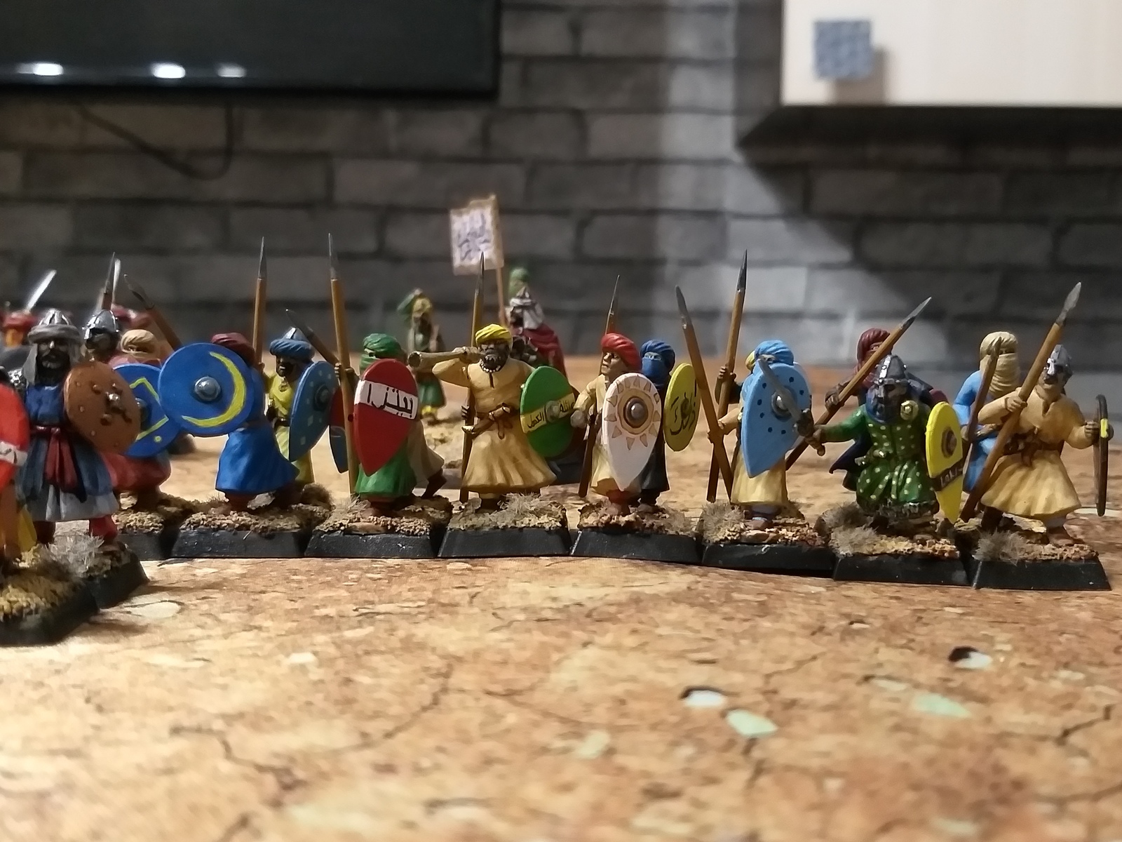 First Army in full color - My, Wargame, Board games, Wim, Miniature, Longpost