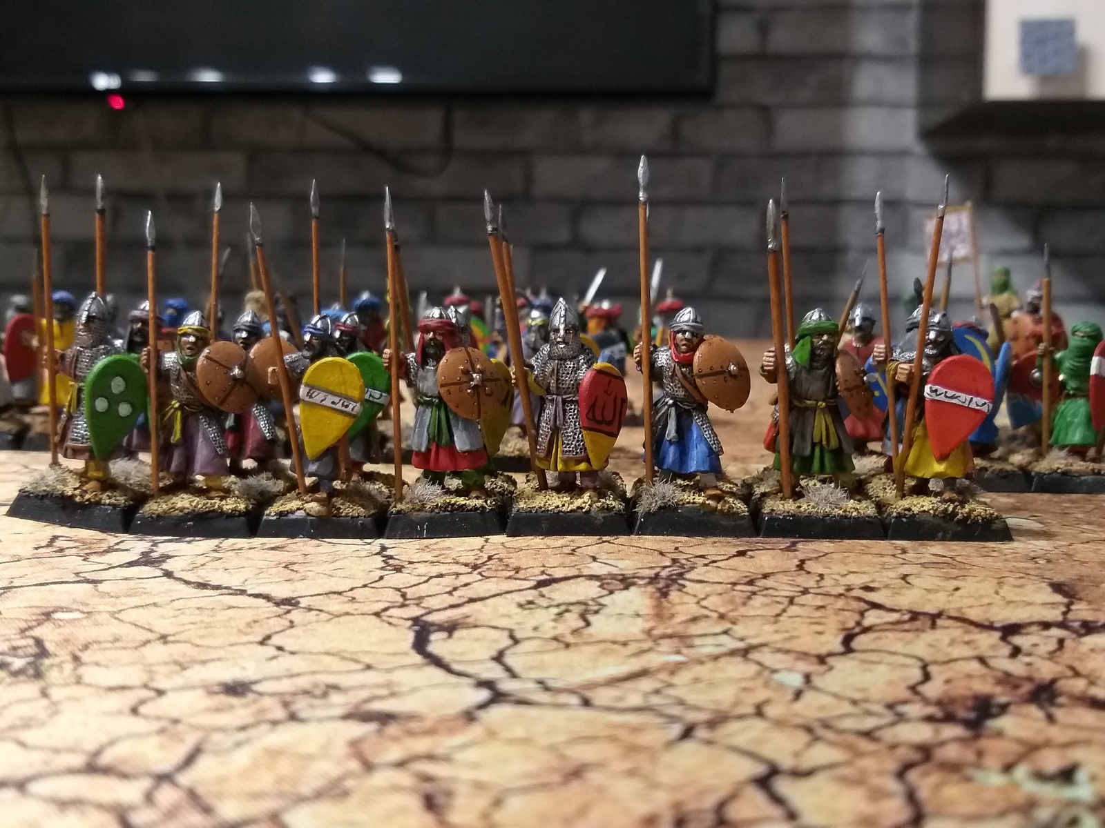 First Army in full color - My, Wargame, Board games, Wim, Miniature, Longpost