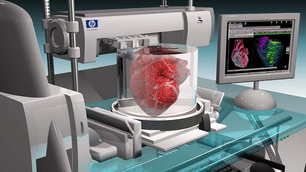 Living heart 3D printed - Engineering, Future, The science