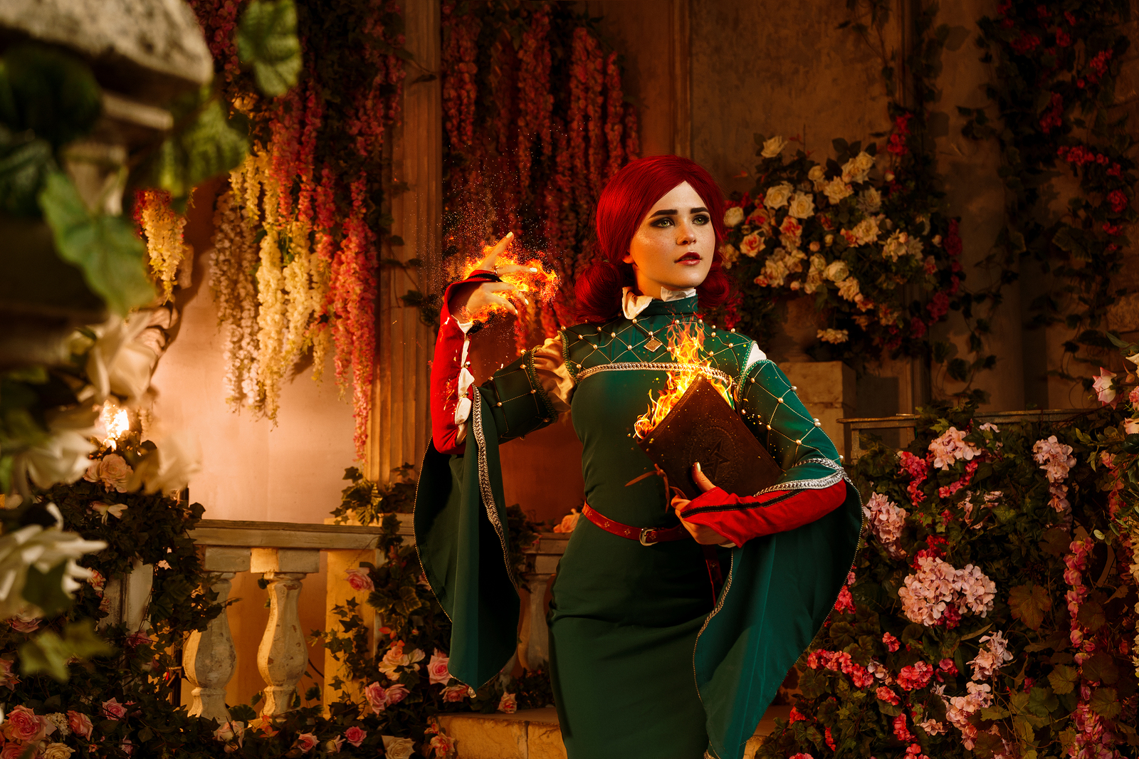 Some of my Triss cosplay - My, Witcher, Triss Merigold, Cosplay, Longpost