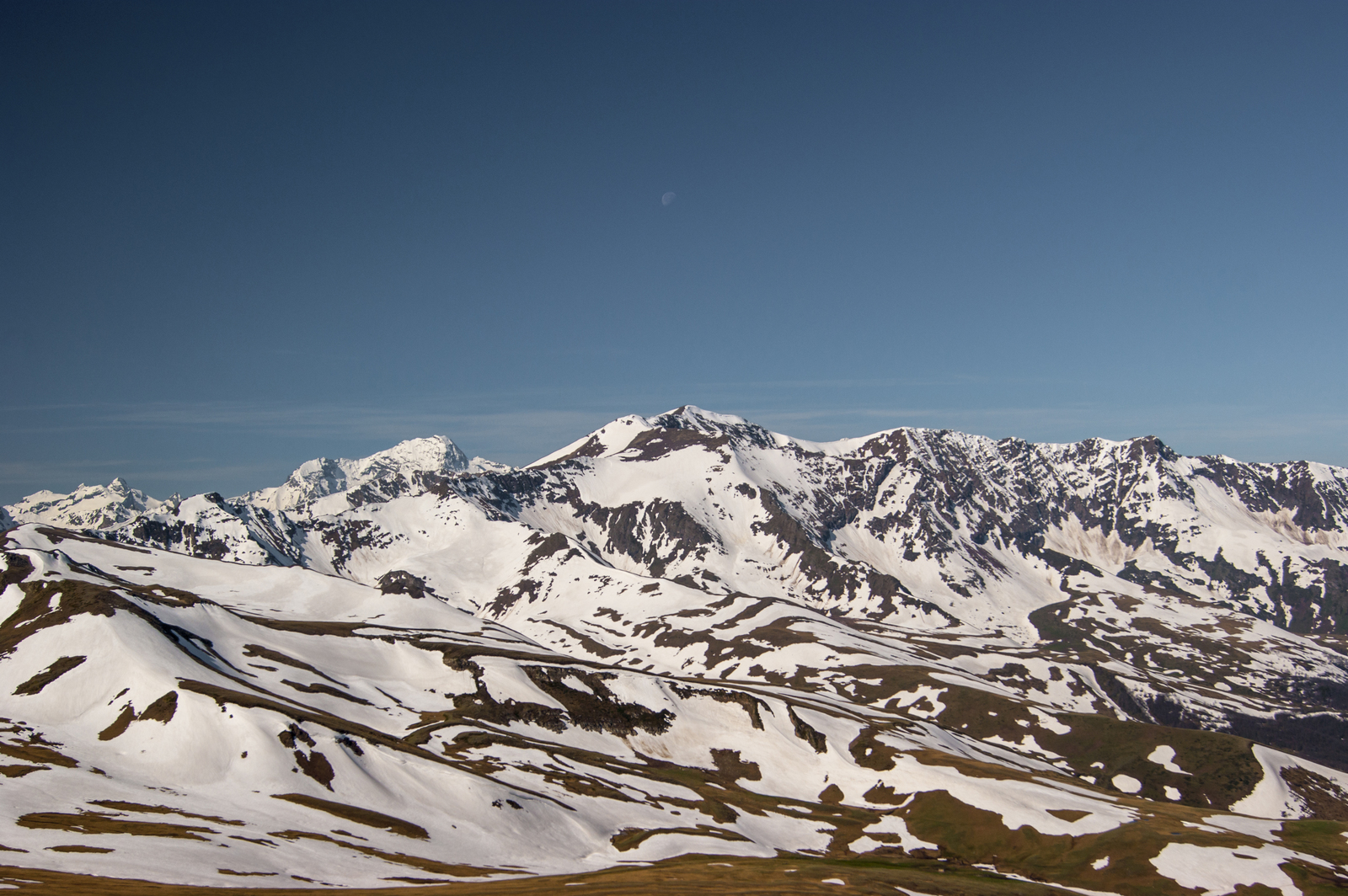 The peaks of the ridges Morg-Syrty, Uzhum and Mysty-Bashi - My, The mountains, Landscape, The photo, Hike, Tourism, Nature, Arkhyz, Vertex, Longpost