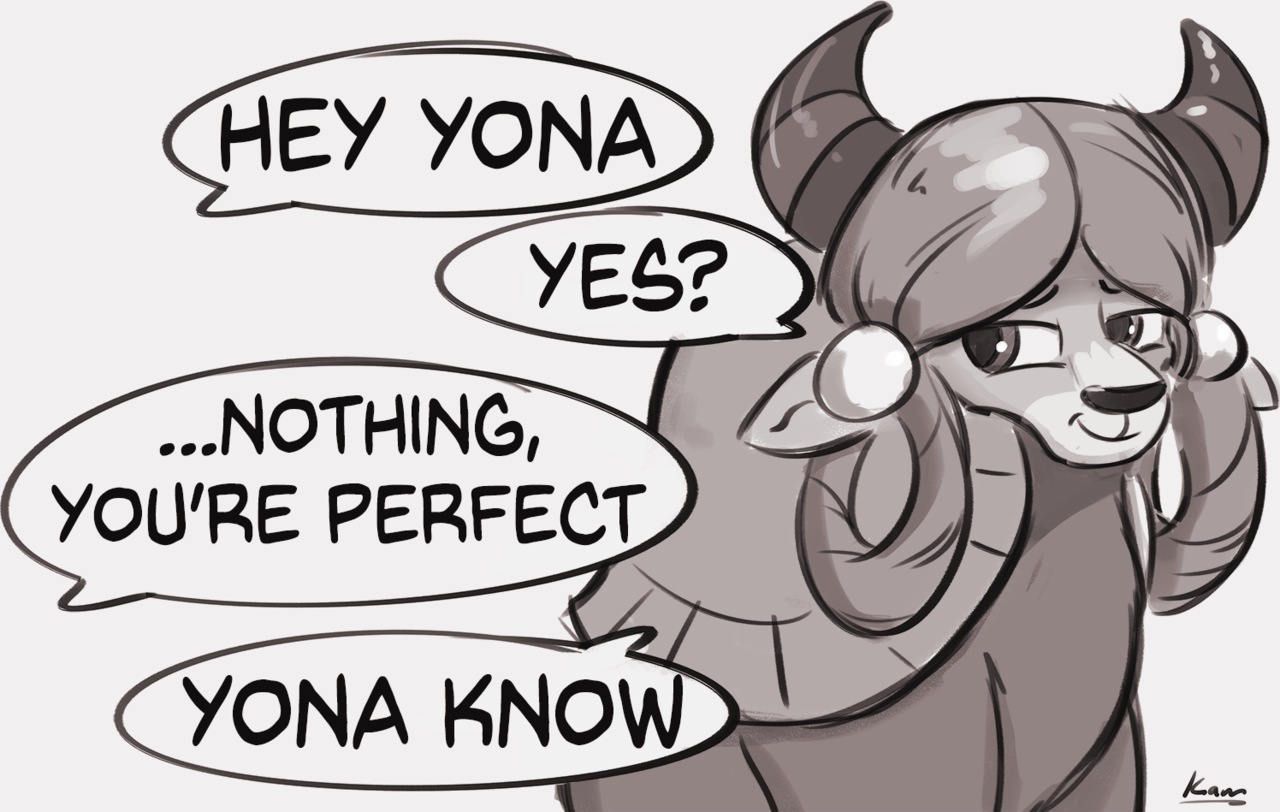 Yak is perfect - My little pony, Yona, Kamdrawings