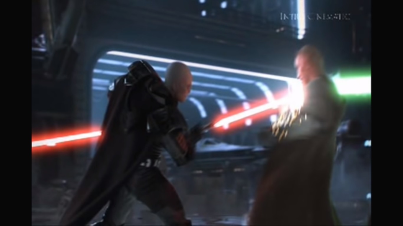 Chop or stab? Why do Jedi and Sith swing their lightsabers like sabers? - My, Star Wars, Fencing, Jedi, Sith, GIF, Longpost, Yandex Zen