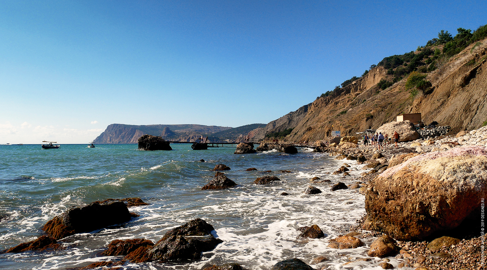 Crimea. Cape Aya. Golden beach. - My, Crimea, Black Sea, Summer, Sea, The photo, Landscape, The beauty of Russia, , beauty