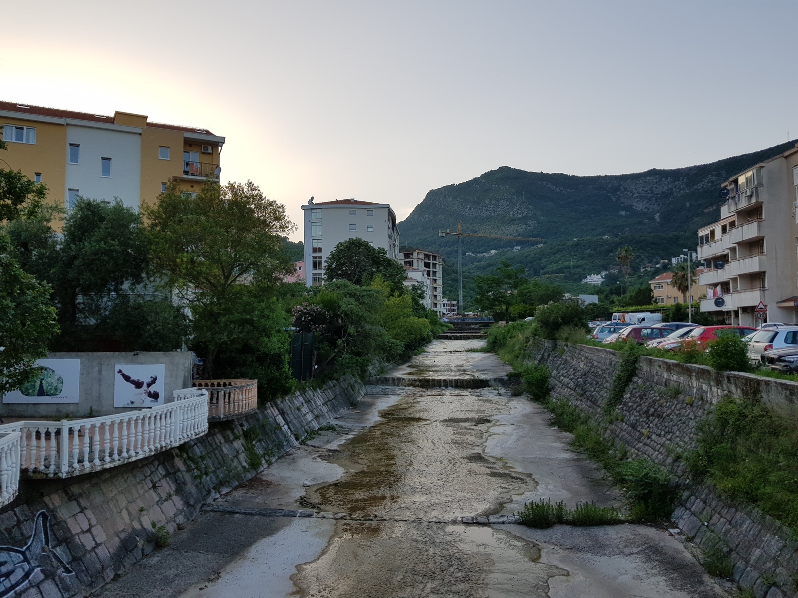 Grdjevica / Grdzhevica is the largest river in Budva, Montenegro. - My, Montenegro, Budva, Mediterranean Sea, Adriatic, Sea, Vacation, Summer, Note 8, Longpost