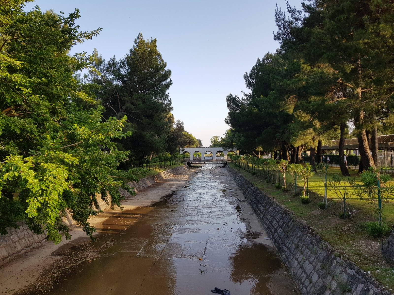 Grdjevica / Grdzhevica is the largest river in Budva, Montenegro. - My, Montenegro, Budva, Mediterranean Sea, Adriatic, Sea, Vacation, Summer, Note 8, Longpost