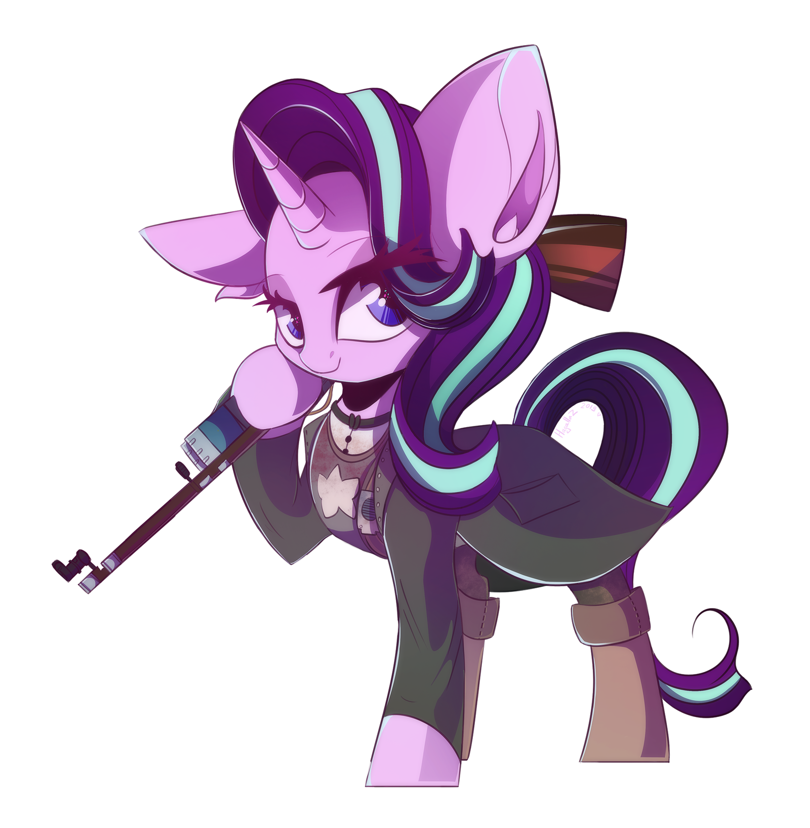 'Sup gals? - My little pony, PonyArt, Starlight Glimmer, 