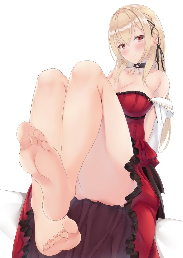 King George V - NSFW, Azur lane, Etty, Foot fetish, Anime art, Anime, Art, Sugoi dekai