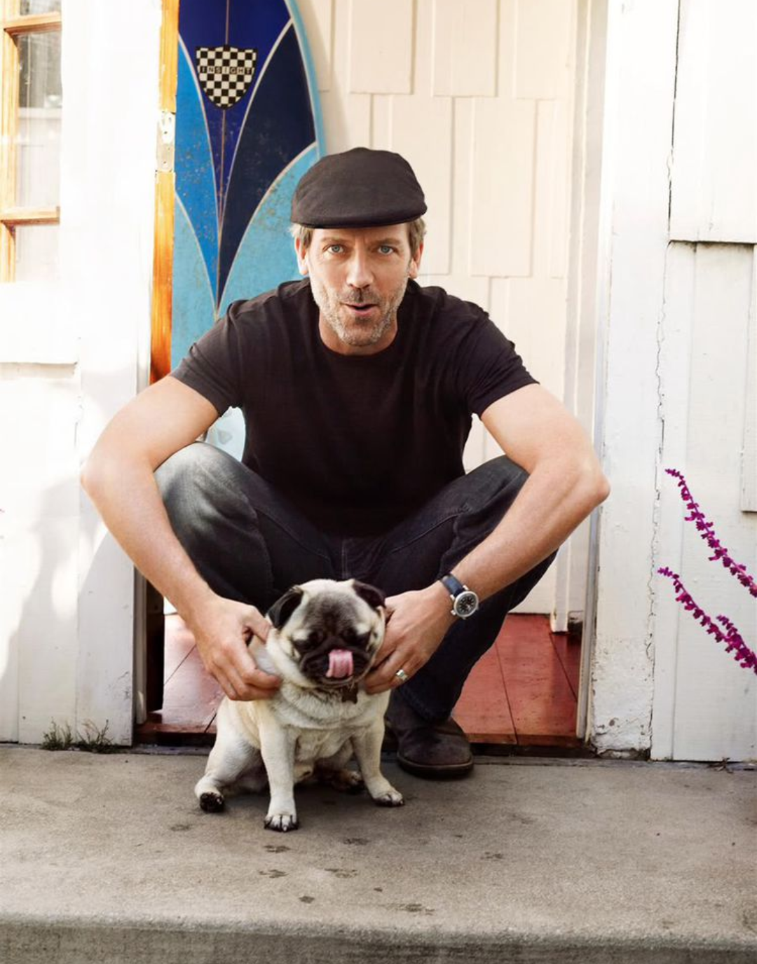 Celebrities with their pets. - Celebrities, Pet, The photo, Politicians, Pets, Longpost, Dog, cat, 