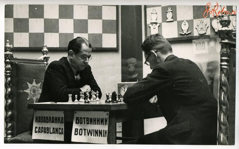 Botvinnik and Capablanca - Chess players, Sport, Longpost, Mikhail Botvinnik, JosГ© RaГєl Capablanca