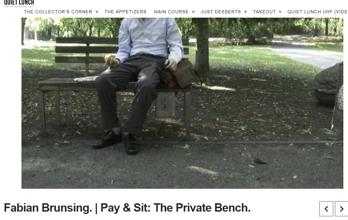 Benches with spikes and other different care of capitalism about people - Politics, Abroad, Video, Longpost