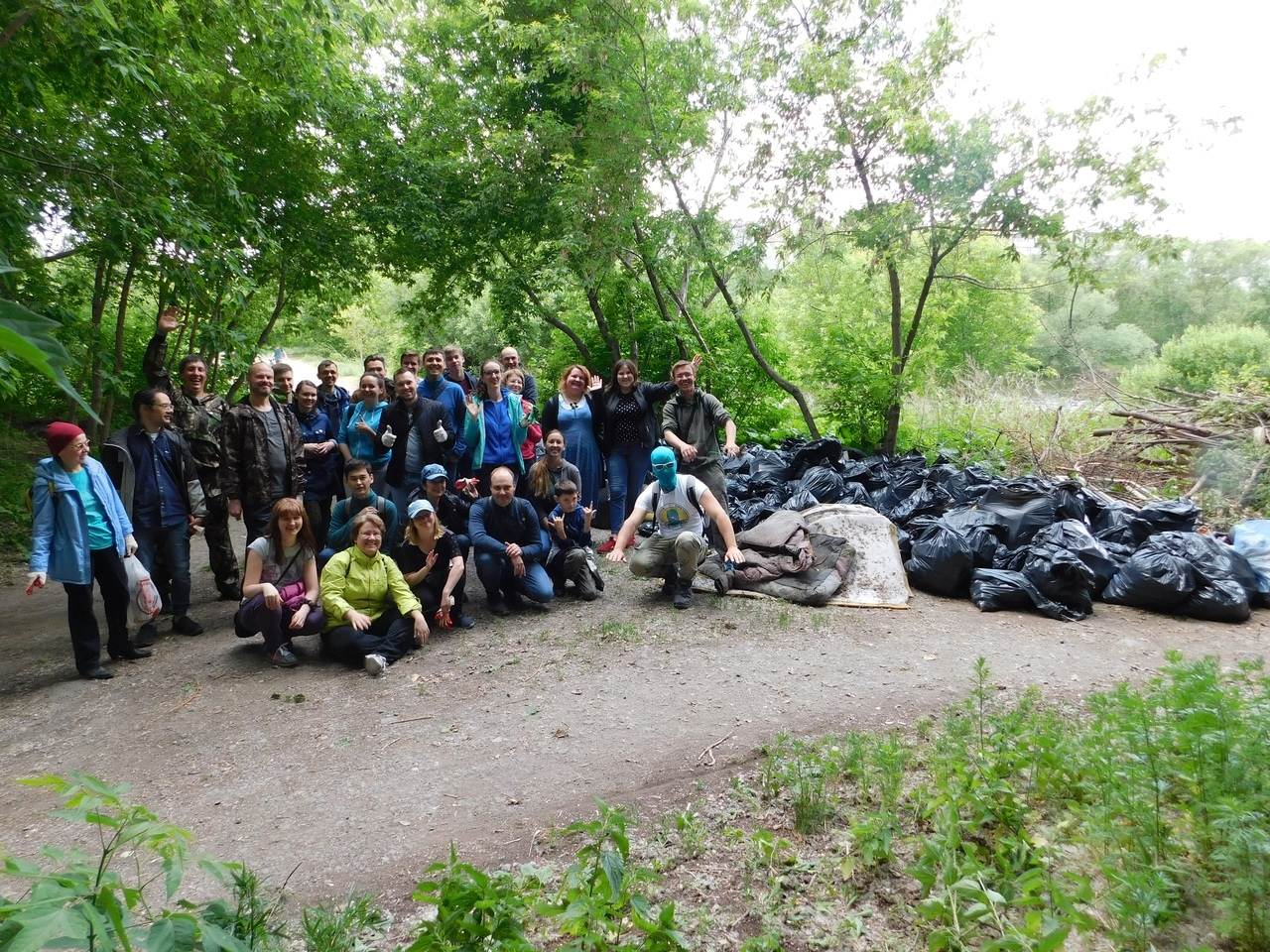 More than 50 people came to the raid with Chistoman - My, Chistoman, Chelyabinsk, Garbage, Cleaning, Longpost, Pure Man's League