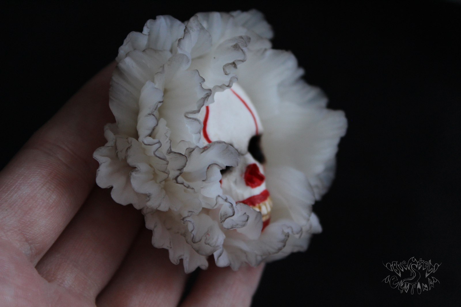 Skull of Pennywise - My, Polymer clay, Pennywise, It, Kripota, Surrealism