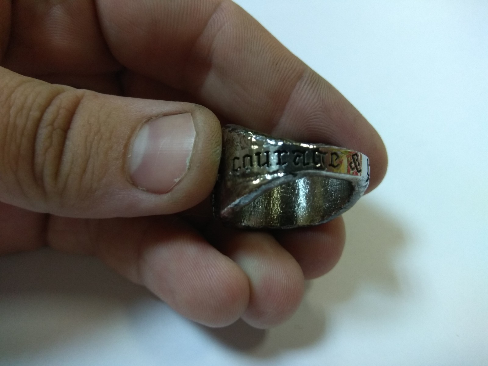 A ring hardened in battle. Part 4 - My, Warhammer 40k, Ring, With your own hands, Factory, Longpost