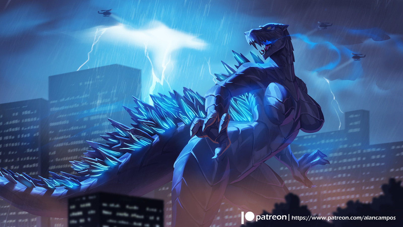 Godzilla: Queen of the Monsters - , Art, Godzilla, Anthro, Rule 63