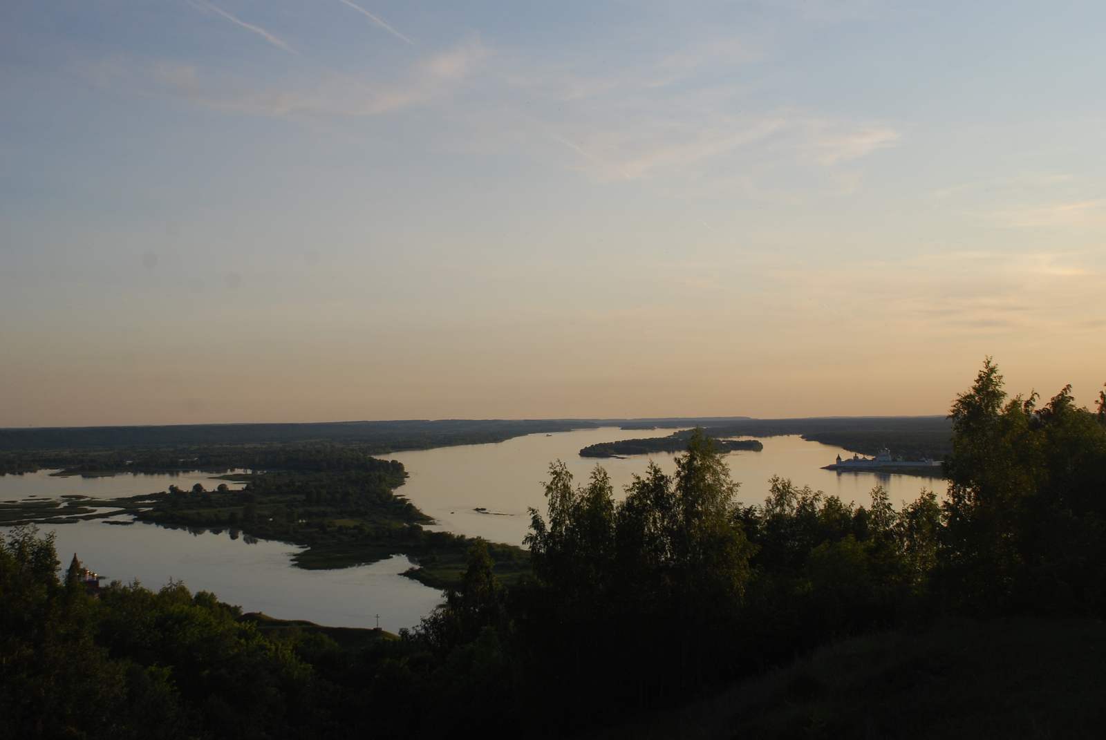 Volga and Macarius - My, Lyskovo, Landscape, Volga river, Longpost