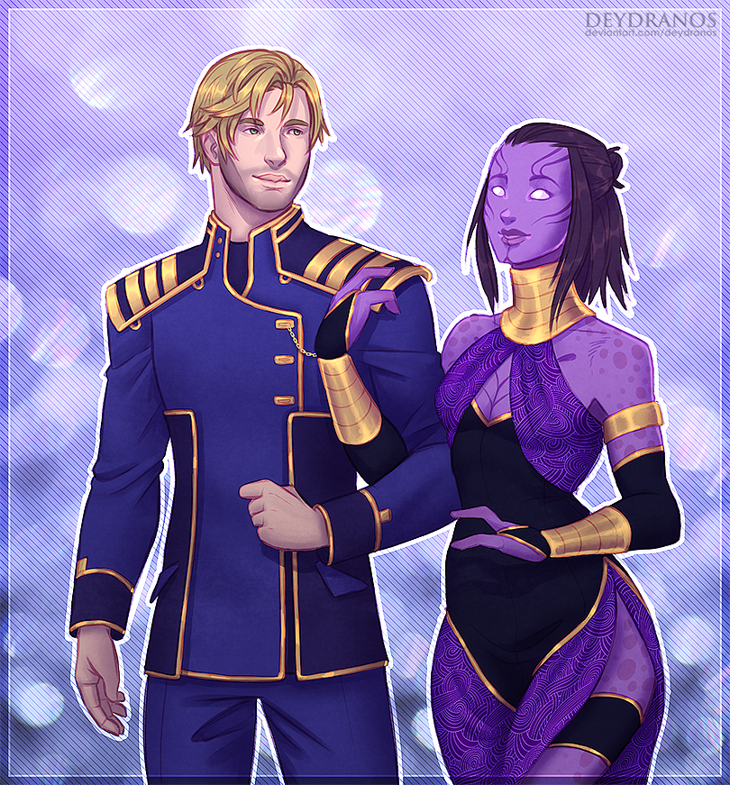 Love Fever - Mass effect, Shepard, Tali zorah